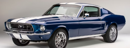 1967 年福特野马 Restomod 采用 Roush 制造的 V8 发动机