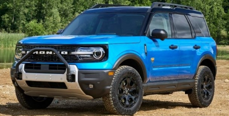 福特公司展示了新版本的 Bronco Sport 跨界车